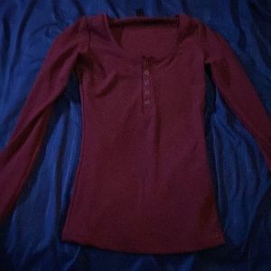 long sleeve button up shirt from shein